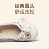信诺 真皮舒适女鞋 2024新款夏季牛筋底妈妈鞋软底中老年镂空单鞋24C5601-09 商品缩略图3