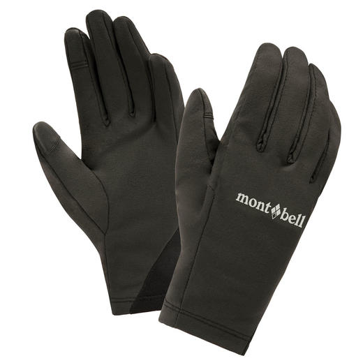 MONTBELL男女户外休闲保暖加绒中厚款手套可触屏1118719/1118718 商品图1