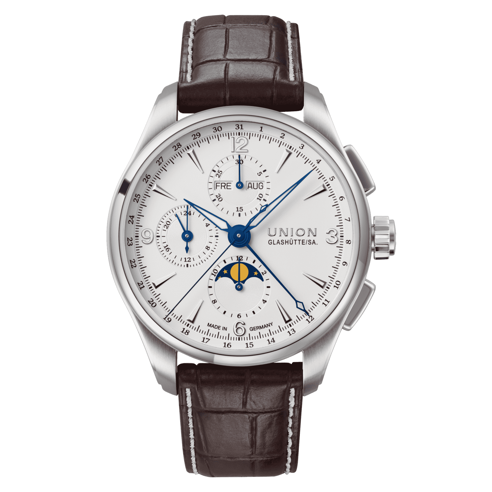 宇联BELISAR 贝利士月相计时腕表 D014.425.16.017.00