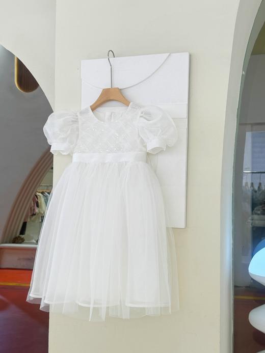 泡泡袖简约公主裙 商品图0