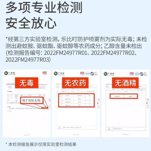 乐比叮防护喷雾剂（蜜桃香）200ml/瓶 商品图2