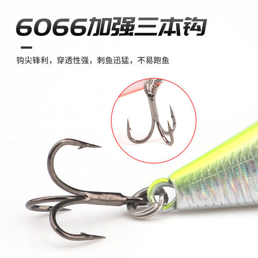 江左飞影小鳑鲏微物缓沉米诺3克 商品图3