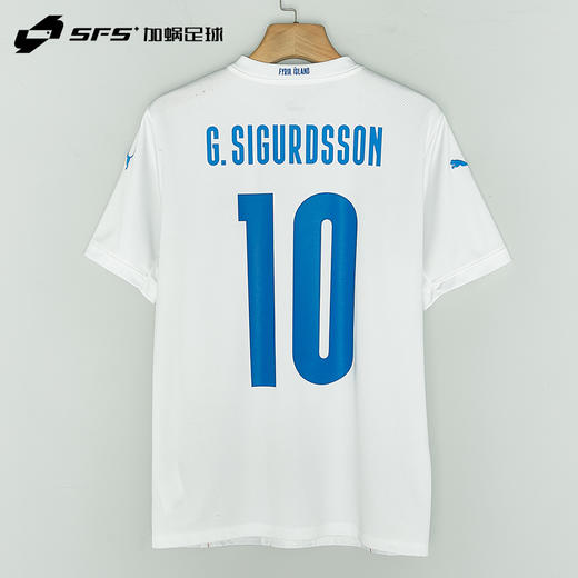 【送球员印号】SFS彪马正品2020冰岛客场球迷版短袖足球服758874-02 商品图1