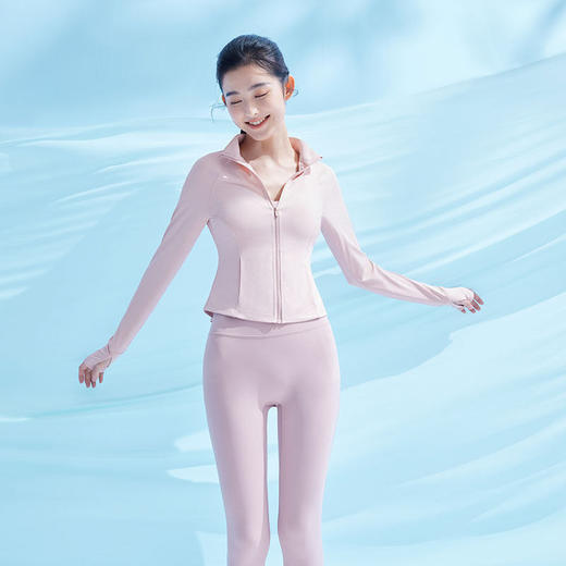 【关晓彤同款】小野和子立领修身防晒衣女夏外套2024新款冰蛮腰防晒服 商品图1