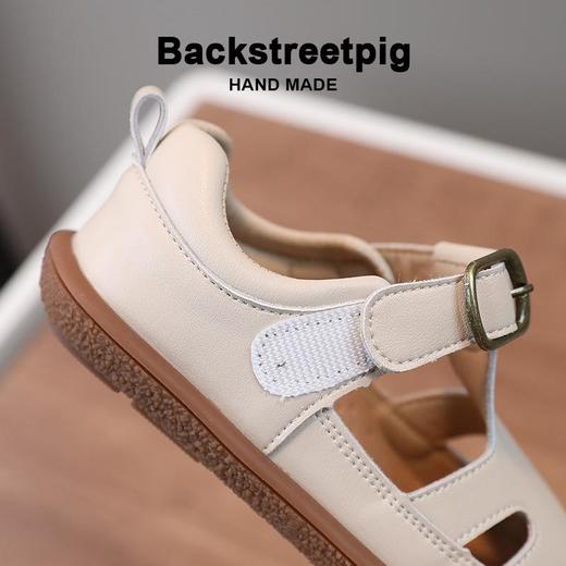 男童包头凉鞋软底运动儿童沙滩凉鞋简约时尚女童凉鞋 商品图3