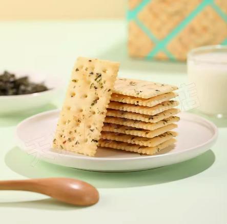 多庆屋 优选酵母梳打饼干 （海苔味） 540g 商品图0