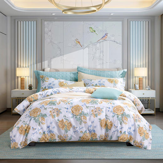 TY（分多包裹发货）鲜记 悠享果礼果干礼盒1.006kg/盒+洽洽小黄袋每日坚果15日装345g+富安娜纯棉四件套-人间芳菲+大宇电烤箱DY-KX1801升级版【鲜知10.0】 商品图3