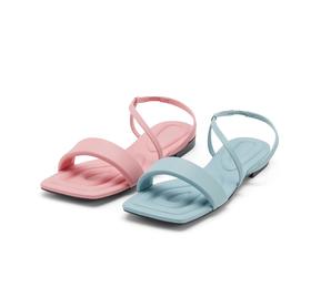 westory夏季新款法式优雅细高跟凉鞋露趾高跟鞋凉鞋W24BG62101