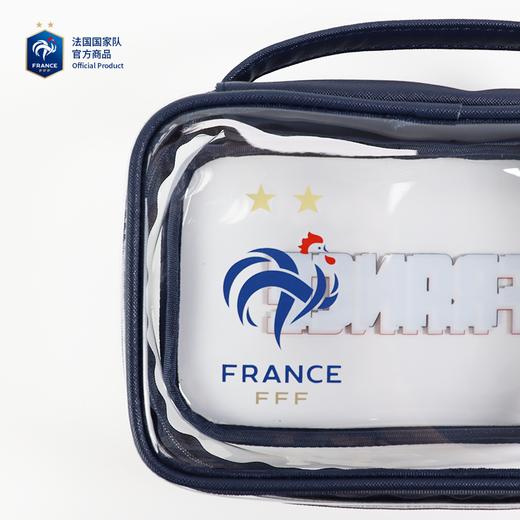 法国国家队官方商品 | 队徽透明拉链化妆包洗漱包足球迷周边 商品图1