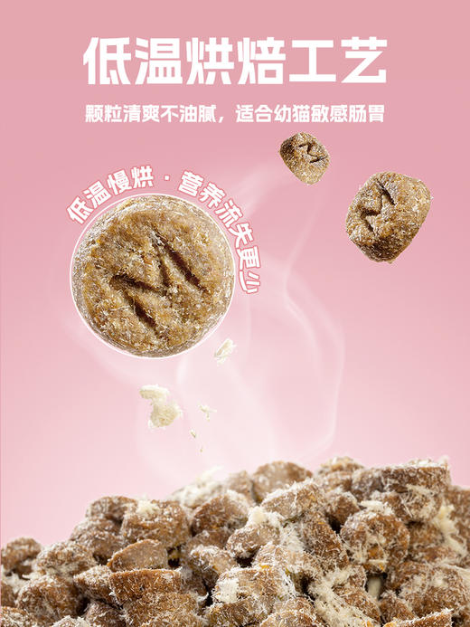 吉芙鲜肉低温烘焙幼猫粮无谷猫咪主粮英短美短成猫食品1.5kg 商品图3