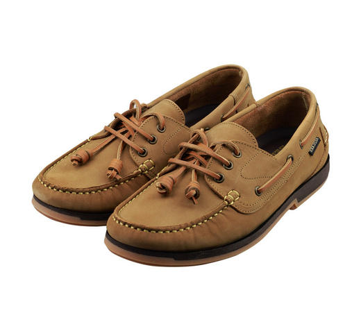 限时特价——葡萄牙原产经典舒适男士游艇鞋休闲鞋MAGELLAN麦哲伦-棕色(一脚蹬款式） 商品图4