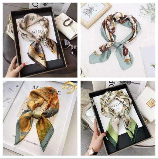 鑫彩之云猫眼石花朵胸针+随机丝巾一条 商品图1