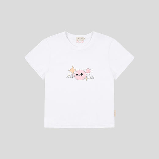 GOODBAI GOODEES 梦幻飞行图案印花短袖T恤 商品图4