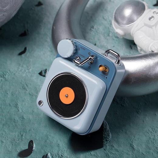 【为思礼】猫王原子唱机 复古便携掌上小音箱 一份有温度的声音礼物 生日节日送朋友 商品图0