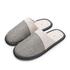 新品亚麻包头情侣拖鞋家居室内木地板软底不臭脚静音四季简约高级2023-04 商品缩略图4