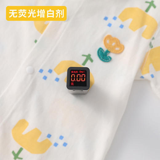 【A类好棉 透气舒适 拒绝闷热】婴儿连体衣夏季薄款宝宝短袖外出服纯棉幼童爬爬服哈衣新生儿睡衣 商品图2
