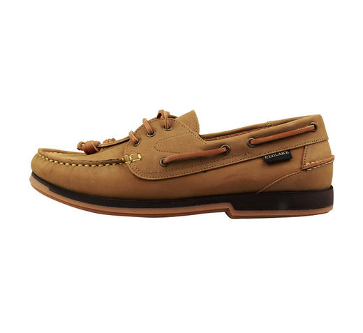 限时特价——葡萄牙原产经典舒适男士游艇鞋休闲鞋MAGELLAN麦哲伦-棕色(一脚蹬款式） 商品图2