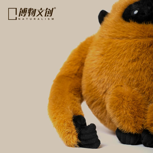 博物文创 圆宝系列海南长臂猿毛绒玩偶节日礼物 商品图3