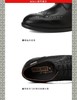 Pikolinos派高雁秋季牛皮纯色系带圆头中跟粗跟商务男鞋 商品缩略图1
