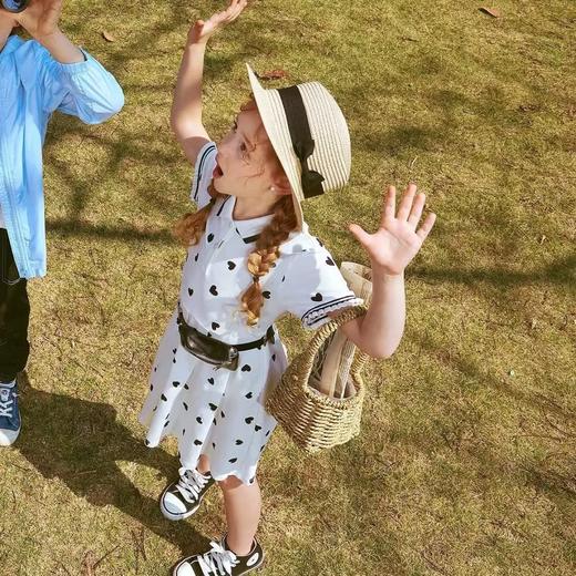 女童短袖连衣裙夏新款安奈儿童装EG423095 商品图4