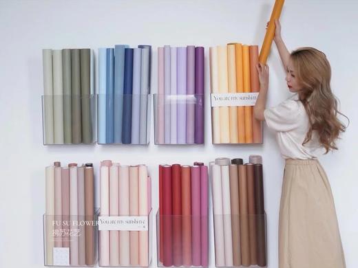 【苁丛品牌】高级感晨雾纸/塑料材质包装纸（卷筒58*15码） 商品图3