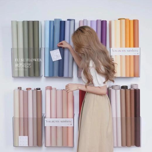 【苁丛品牌】高级感晨雾纸/塑料材质包装纸（卷筒58*15码） 商品图7