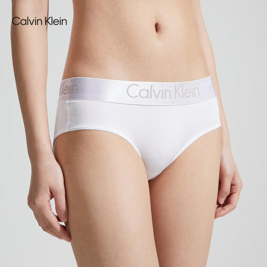 CKU女士提花腰边柔软莫代尔混纺防夹臀半包臀三角内裤QP1057A 商品图3
