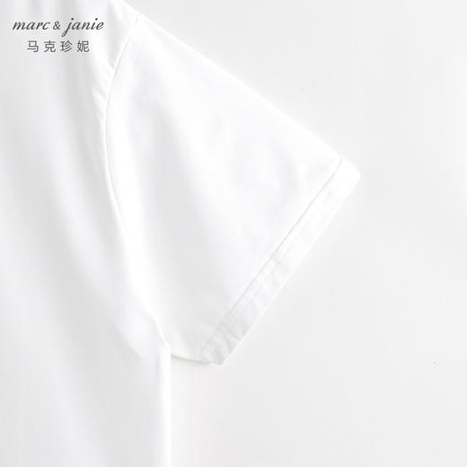 [棉感速干]马克珍妮妈妈款运动T恤日常亲子装上衣夏装新款241370 商品图4