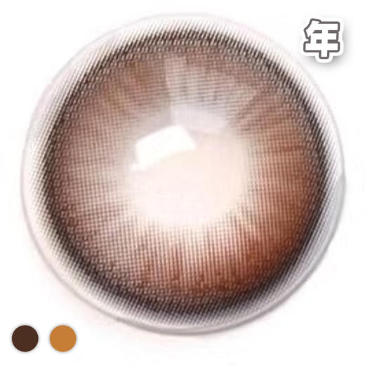 #A36 燕麦南瓜  巧/棕 14.2MM【1片装】 舒适推荐 / 半年抛 商品图3