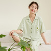 康妮雅女式短袖袖中裤开襟套装 商品缩略图0