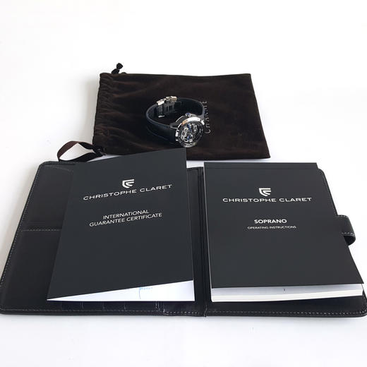 稀缺珍藏【99新未使用】柯籁天音SOPRANO 女高音系列18K白金、5级钛金属陀飞轮、三问手动机械机芯45MM男表MTR.TRD98.003.025.TI   120124LV01 商品图1