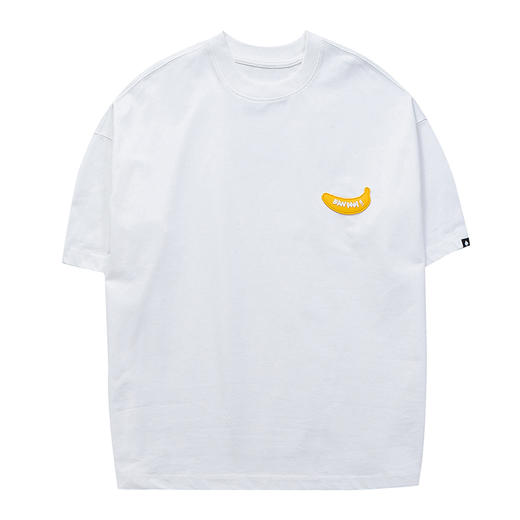 徐太浪美式纯棉短袖T恤男夏季潮牌日系男装宽松圆领五分袖体恤衫 商品图4