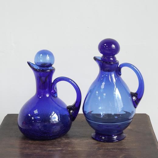 【苏州】日本昭和时期手工玻璃酒器X0551 商品图0