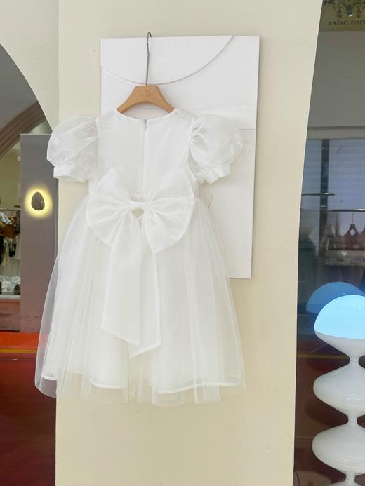 泡泡袖简约公主裙 商品图3