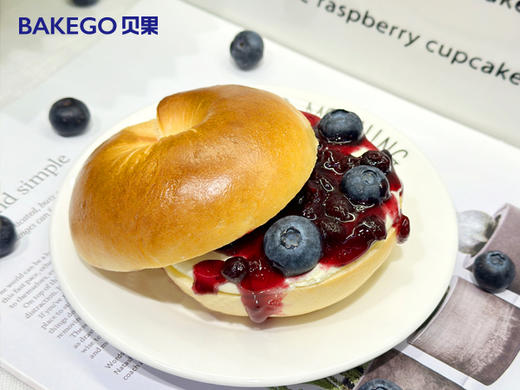 KIRI蓝莓芝士贝果 商品图0