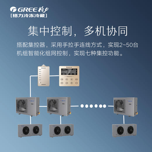 格力·集成式热氟融霜制冷机组（集控系列）GNJ-QFT12CG/NaRH 商品图6