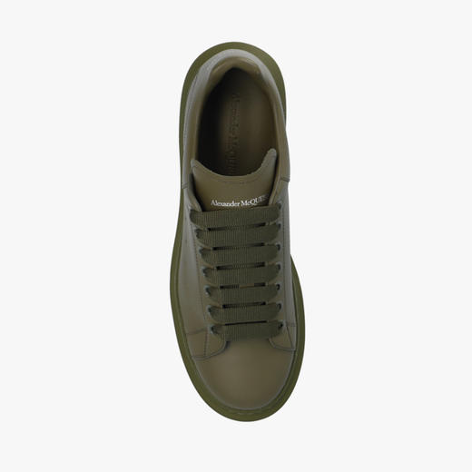 ALEXANDER MCQUEEN 亚历山大.麦昆 男士咖尾阔型休闲运动鞋 绿色 727388 WHTQ4 3211 商品图2