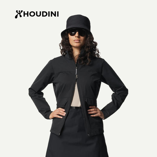 HOUDINI胡丁尼W's Go Jacket 走起 女夹克户外轻盈外套女短款 860026 商品图0