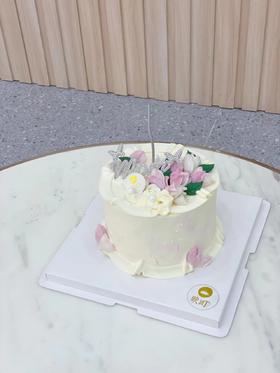 郁金香韩式裱花