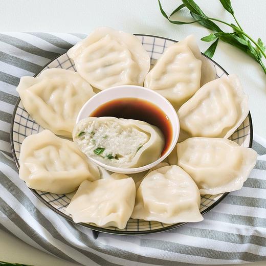 【SGS检测农残等均未检出】野生鲅鱼搭配有机面粉、有机种植韭菜上过太空的鲅鱼水饺 不含猪肉猪油 用牡蛎汁提无味精 商品图2