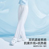 小野和子冰丝防晒裤女夏季休闲凉感薄款开叉运动裤垂感直筒阔腿裤 商品缩略图1
