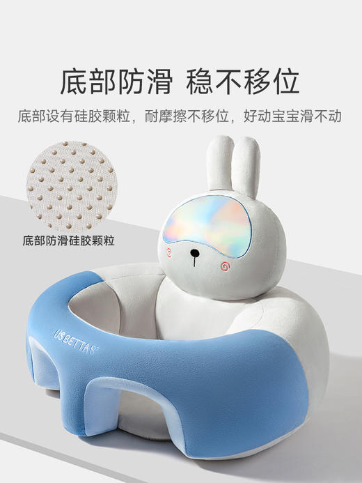 贝肽斯宝宝学坐椅婴儿坐立神器不伤脊柱练习座椅沙发防摔训练椅 商品图3