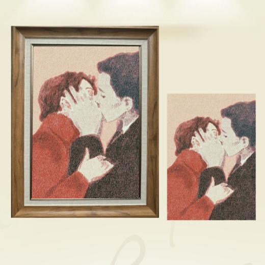 为你读诗×艺术家 霹雳倍倍 《拥抱》系列版画作品 商品图3