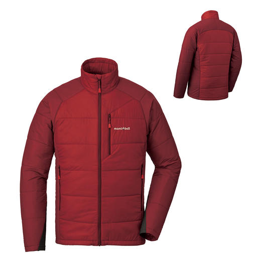 MONTBELL户外秋冬男轻量立领U.L棉服保暖时尚外套内胆1101539 商品图4