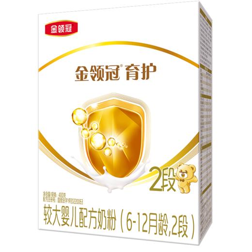 【热销爆款】金领冠育护1/2/3段0-3岁婴幼儿配方奶粉400g*盒 商品图2