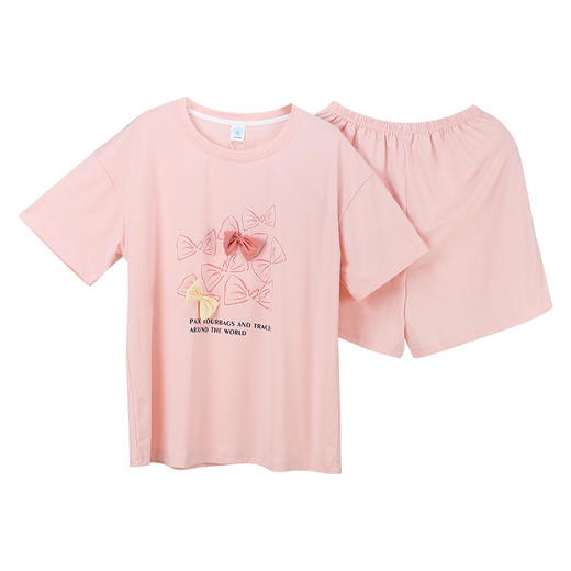 【69元1套】春夏女士短裤套头套装家居服-6242242 商品图2