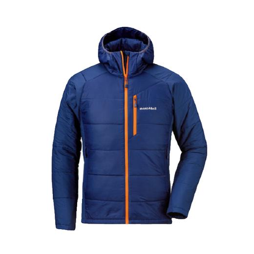 MONTBELL男秋冬户外运动休闲保暖连帽短款轻量棉服1101538 商品图3