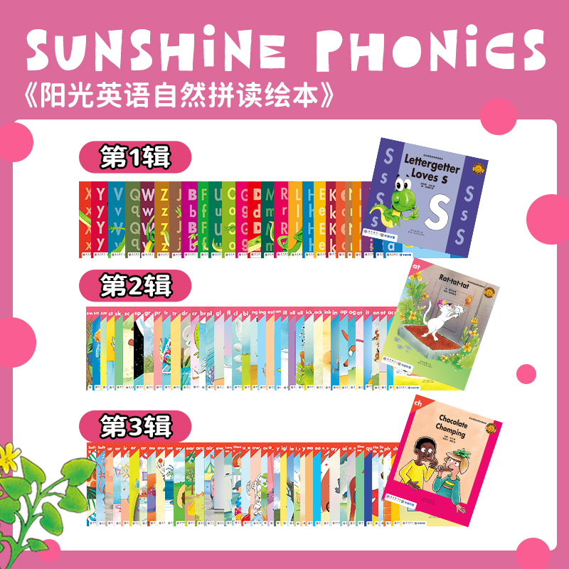 【盖世童书】阳光英语自然拼读系列