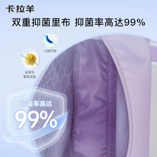 【旅行包】卡拉羊大容量可插拉杆轻便出行多区收纳旅行包 CX3008 商品图4