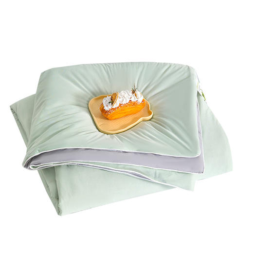 【限时特价！85/2条】瞬间凉感黑科技！冰淇淋凉感丝夏凉被可机洗夏季薄被子A类冰丝宿舍空调被芯 商品图4